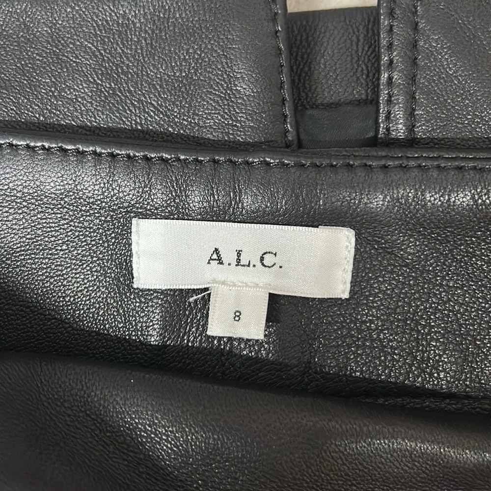 A.L.C Gwen leather midi skirt 17x31 - Picture 16 of 16
